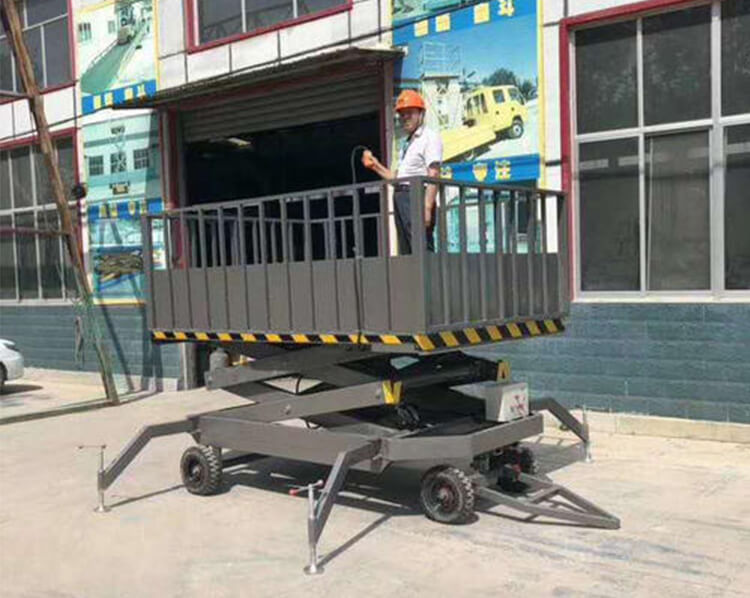 Mobile Scissors Loading Dock Lift